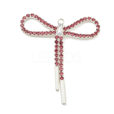 Brass Rhinestone Pendants KK-I715-14S-02-1