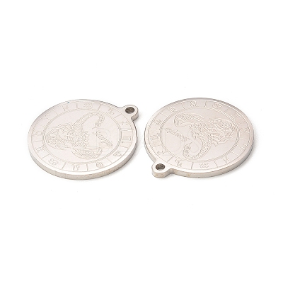Non-Tarnish 304 Stainless Steel Pendants LS-STAS-A074-03F-P-1