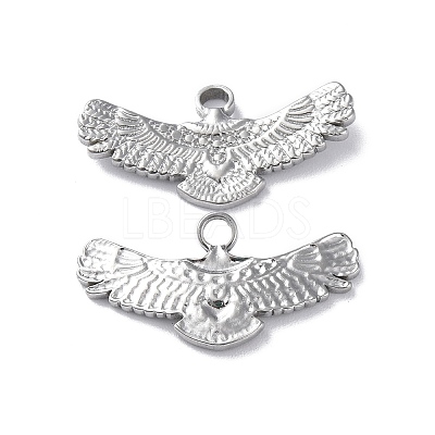 Non-Tarnish 304 Stainless Steel Pendants STAS-P324-02P-1