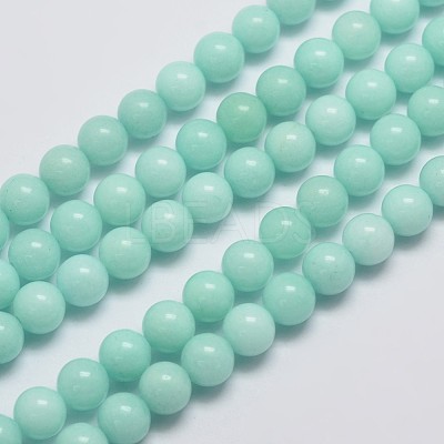 Natural Malaysia Jade Beads Strands X-G-A146-8mm-B07-1