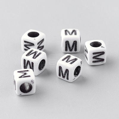 Opaque Acrylic Beads LS-SACR-Q188-02M-1