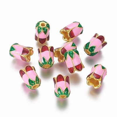 Alloy Bead Caps ENAM-G111-04G-1
