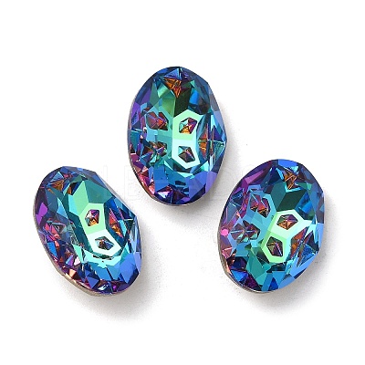 K9 Glass Rhinestone Cabochons RGLA-P036-06B-M-1