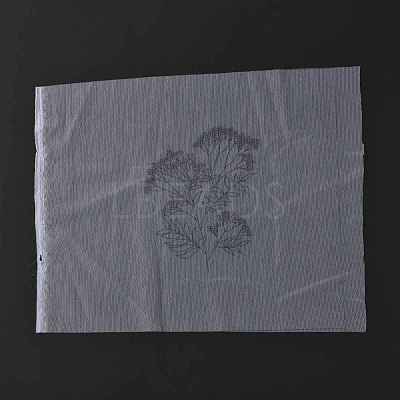DIY Transparent Fabric Embroidery Kits DIY-K032-78D-1