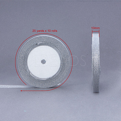 Glitter Metallic Ribbon OCOR-T001-10mm-YC-1