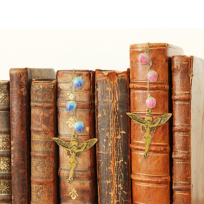 Alloy Hook Bookmarks AJEW-FH00018-1