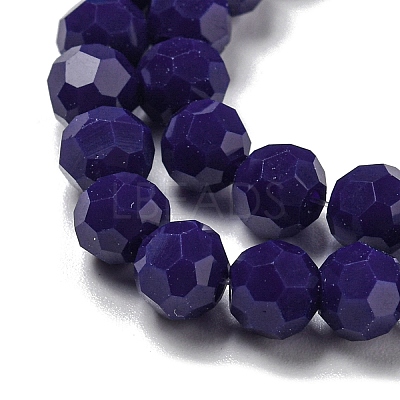 Opaque Glass Beads Stands EGLA-A035-P6mm-D09-1