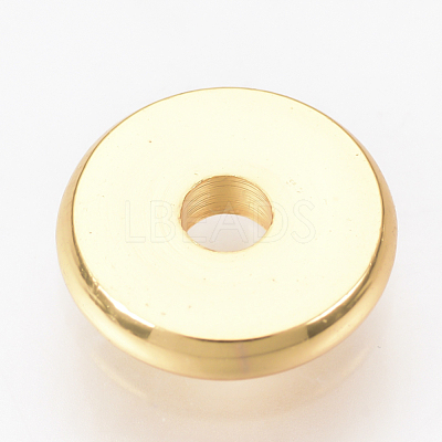 Brass Spacer Beads X-KK-Q738-4mm-04G-1