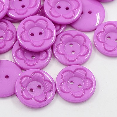 Acrylic Sewing Buttons for Clothes Design BUTT-E083-A-M-1