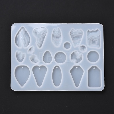 DIY Pendant Silicone Molds DIY-Z012-11-1