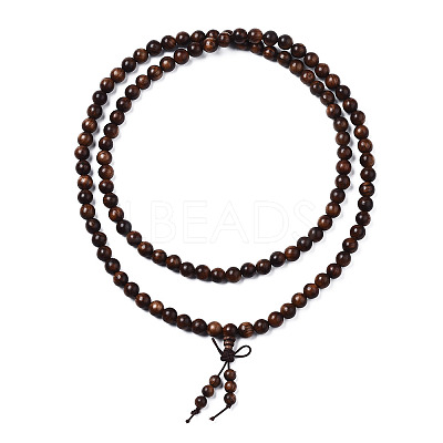 Mala Bead Bracelet X-WOOD-T030-02-1