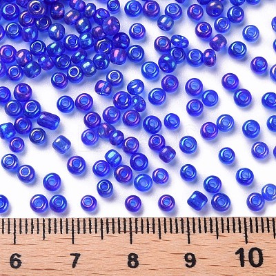 Round Glass Seed Beads SEED-A007-3mm-168-1