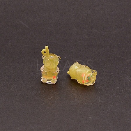Transparent Resin Pendants LS-RESI-CJC0008-14A-1