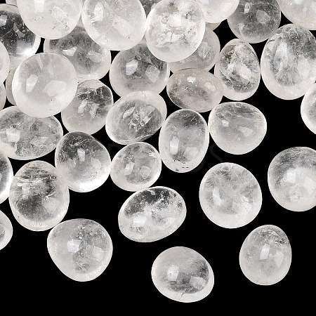 Natural Quartz Crystal Rock Crystal Beads GG-CBAD0F6-A14-01A-1