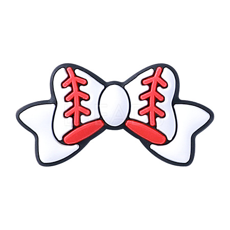 Bowknot Silicone Beads PW-WGAABD0-04-1