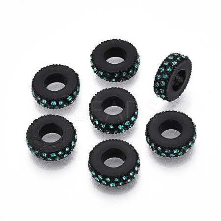 Alloy European Beads MPDL-S067-24B-B-1