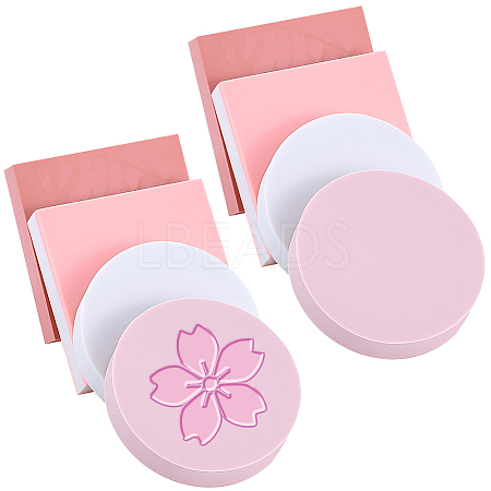 8Pcs 4 Styles Rubber Stamps AJEW-CP0008-33-1