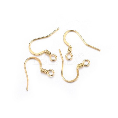 304 Stainless Steel French Earring Hooks X-STAS-P210-24G-1
