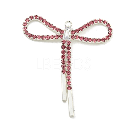 Brass Rhinestone Pendants KK-I715-14S-02-1