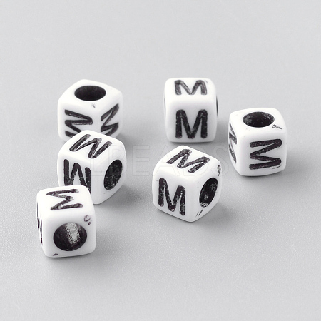 Opaque Acrylic Beads LS-SACR-Q188-02M-1