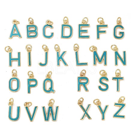 Rack Plating Brass Pendants KK-C065-03G-RS-1
