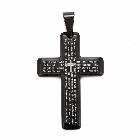 304 Stainless Steel Big Pendants LS-STAS-O116-01BP-1