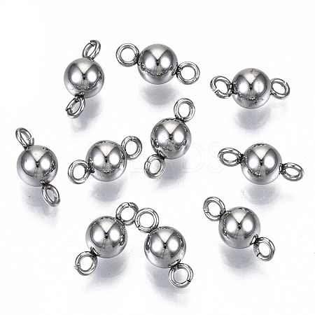Tarnish Resistant 201 Stainless Steel Links Connectors STAS-S117-004A-01-1