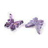 Baking Paint Glass Beads DGLA-T004-04J-2