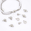 10Pcs Brass Snap Clasps KK-UN0001-73-5