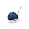 Brass Micro Pave Cubic Zirconia Pendants KK-H204-01S-01-2