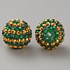 Resin Rhinestone Beads RB-WH0003-08I-2