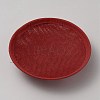 Imitation Hemp Round Fascinator Hat Base for Millinery AJEW-WH0472-45A-06-2