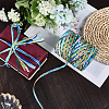 6 Colors Raffia Paper Cords OCOR-WH0063-110D-3