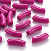Opaque Acrylic Beads MACR-S372-001B-S006-1