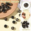 20Pcs Painted Natural Wood Beads WOOD-YW0001-67-5