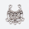 Tibetan Style Alloy Chandelier Components Links PALLOY-EA10687Y-AS-NF-2