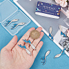 10Pcs Alloy Rhinestone Pendants FIND-SC0007-77-3