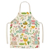 Easter Theme Flax Sleeveless Apron PW-WG92721-02-1