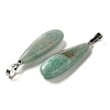 Natural Amazonite Pendants G-Q192-07P-04-2