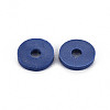 Handmade Polymer Clay Beads Strands CLAY-R089-8mm-T028-2