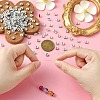 240Pcs 12 Colors Brass Grade A Rhinestone Spacer Beads KK-YW0002-34S-5
