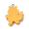 Opaque Resin Pendants RESI-D055-111P-3