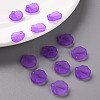 Transparent Frosted Acrylic Pendants MACR-S371-02A-747-6