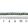 Electroplate Glass Beads Strands EGLA-P061-01A-01-4