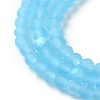 Imitation Jade Glass Beads Strands EGLA-A034-T3mm-MB08-4