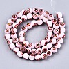Round Millefiori Glass Beads Strands LK-P001-39-2