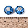 Handmade Lampwork & Brass Core European Beads LAMP-N044-02S-02-4