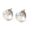 Rack Plating Brass Hoop Earrings for Women EJEW-Q770-19P-1