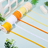 50 Yards 5 Colors Single Face Velvet Ribbon SRIB-TA0001-37-5