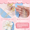 2 Rolls 2 Styles Valentine's Day Hot Stamping Polka Dot & Word Organza Ribbons SRIB-FG0001-17-3
